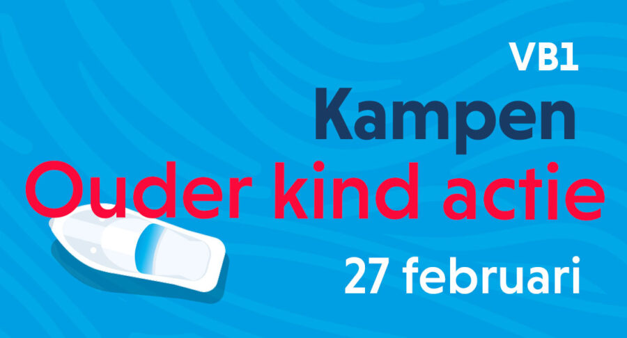 Cursus klein vaarbewijs 1 Kampen 27 februari ouder kind actie